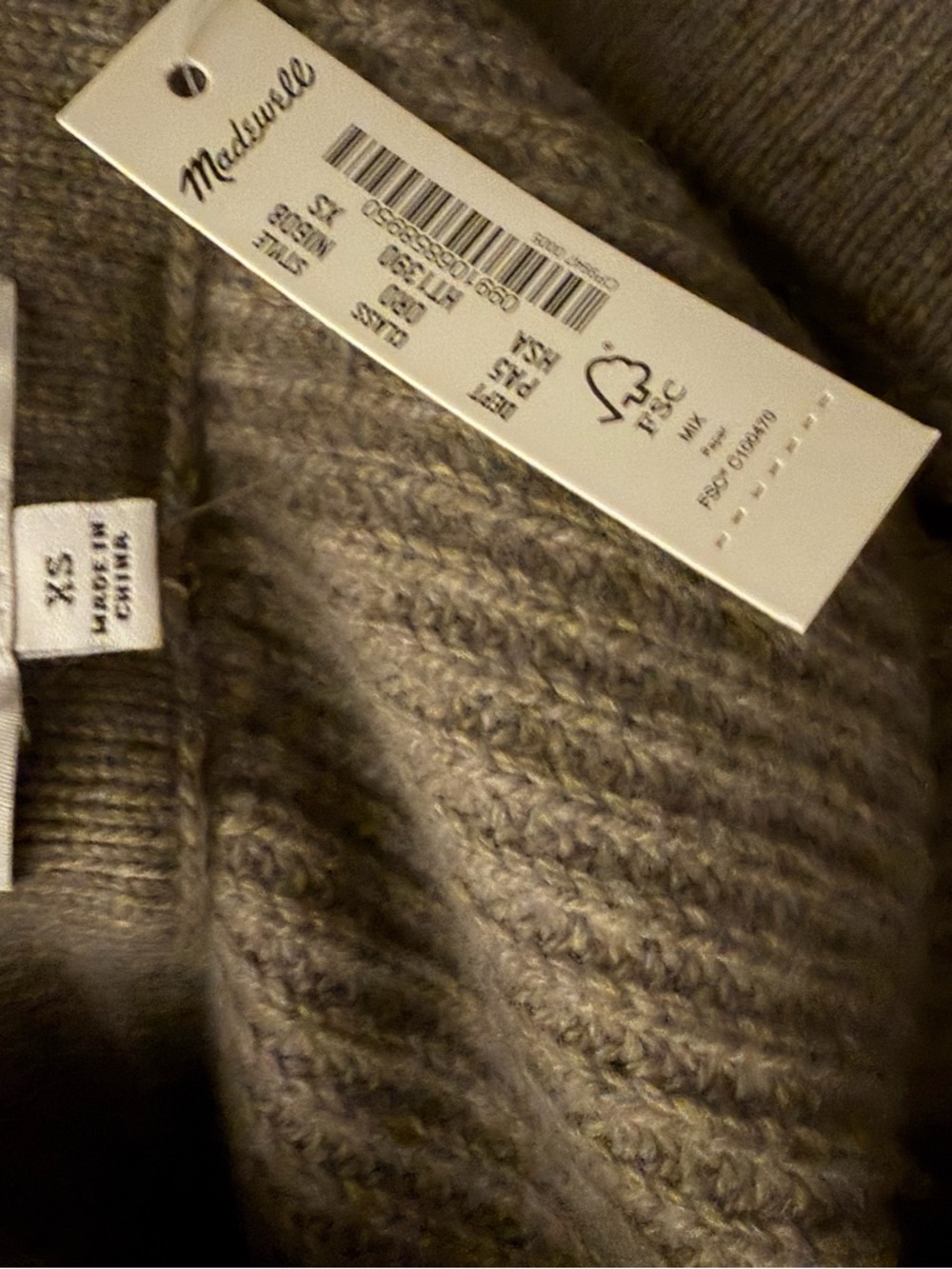 Madewell Ribbed Drawstring Mini Skirt - Picture 3 of 3